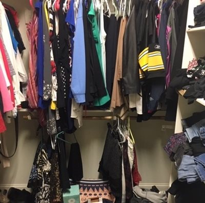 From Chaos to Function - Master Closet