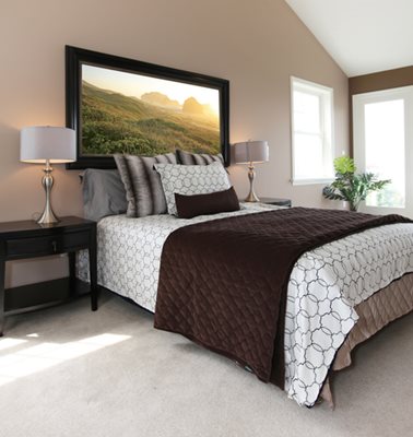 Organizing tips for the master bedroom to allow you to vacation at home all year long!